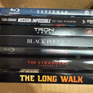 Blu-ray Movie Collection - Brand New & Sealed!